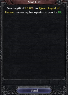 Gave gift to Queen Ingrid January 1068.PNG